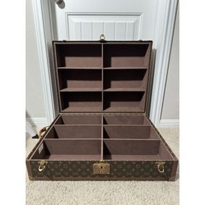 EUC Rare Vintage Louis Vuitton 1960’s Gemine Shoe Trunk